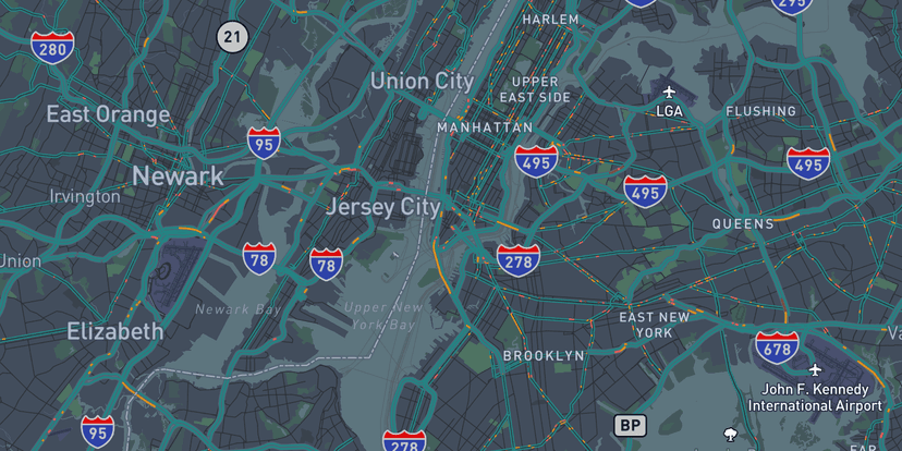 Map of New York, NY (212 area code)