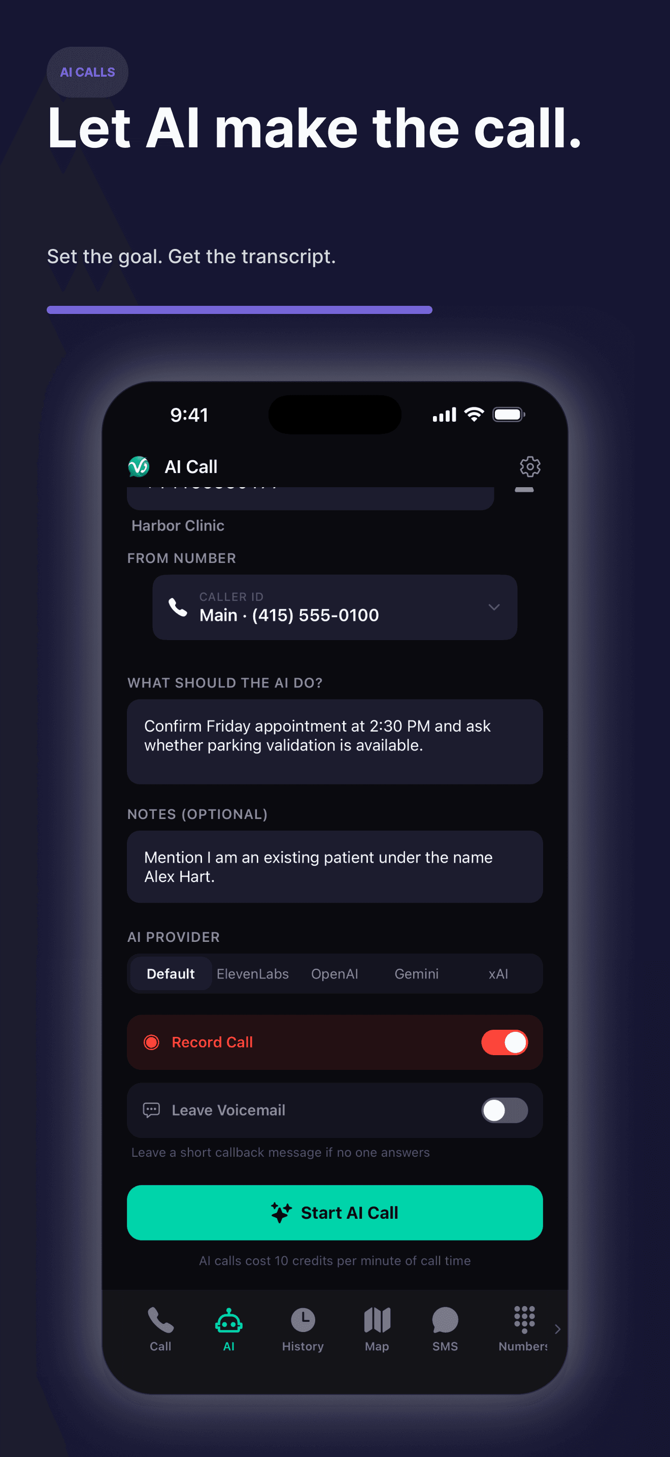 Set a goal and let AI make the call for you